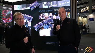 tvONE & Vanguard talk LED & CALICO PRO Video Processing at ISE 2025