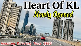 SPE- Heart Of KL Most Beautiful And Modern Highway In Malaysia 🇲🇾 Amazing Driving Tour 2025 😱🔥♥️
