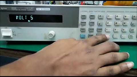 Agilent power supply repair