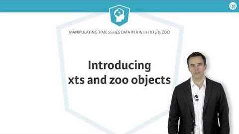 R tutorial: xts & zoo for time series analysis