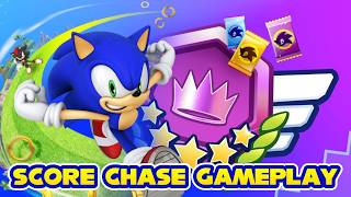 Sonic Dash - Score Chase Gameplay