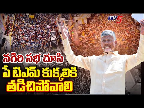 పే టిఎమ్ కుక్కలికి తడిచిపోవాలి.. | Chandrababu SENSATIONAL COMMENTS On YCP Leaders | TV5 News - TV5NEWS