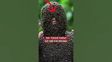 ЭТОТ ЧЕЛОВЕК ПОКРЫЛ ВСЁ СВОЁ ТЕЛО ПЧЁЛАМИ 