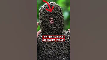 ЭТОТ ЧЕЛОВЕК ПОКРЫЛ ВСЁ СВОЁ ТЕЛО ПЧЁЛАМИ🐝