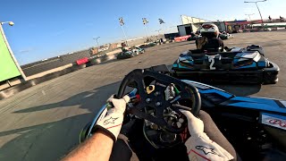 Diving traffic and learning to drive again at the Unibet karting track screenshot 4