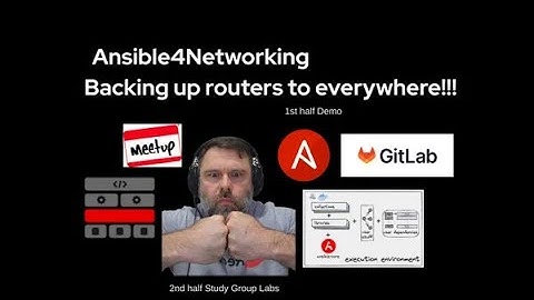 Ansible Meetup  Ansible4Networking Router Config Backups with Ansible