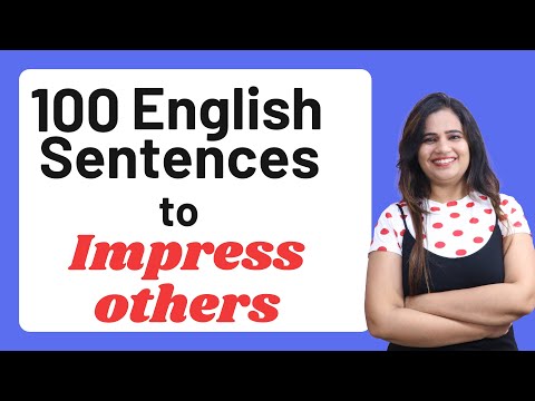Very Short English sentences to Impress others - English speaking in Hindi - English with cherry