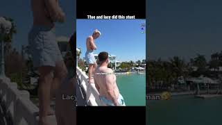 Tfue and lacy did this stunt #lacy