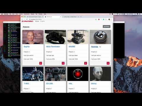 Fullstack Academy Junior Phase Final Project 'Stackbot' Demo.