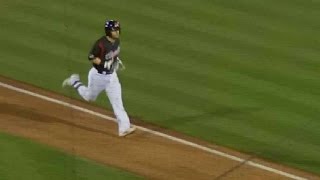 Daric Barton hits his second homer of the game