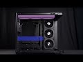 FSP M580 ARGB Dual Chamber Mid Tower Tempered Glass Compact Gaming Case with 4x120mm ARGB Fans Black : video thumbnail 1