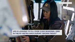 UPS bringing seasonal jobs to NYC