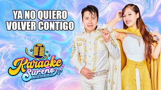 Video-Miniaturansicht von „Pura Osadia - Ya no quiero volver contigo | KARAOKE (Pista Musical) 2021“