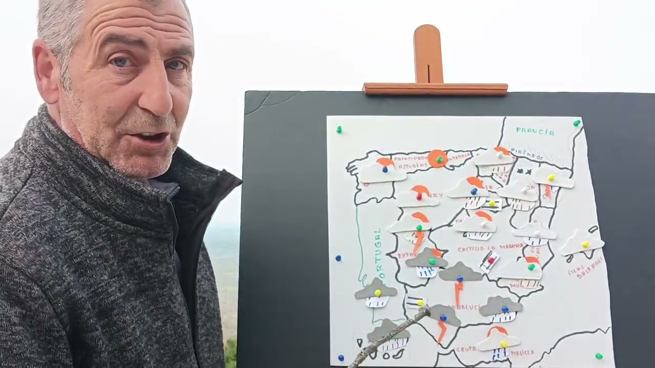 FUERTES TORMENTAS Y MUCHA CALIMA ⚡⛈️🌦️🌊🌬️