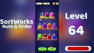 SortWorks Nuts & Order Level 64 Walkthrough | SortWorks Level 64 | Go Answer