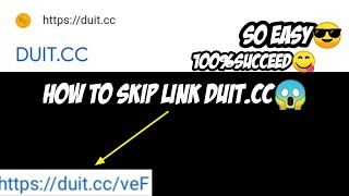 How To Skip Link Duit.cc |||By Age_Gamerz