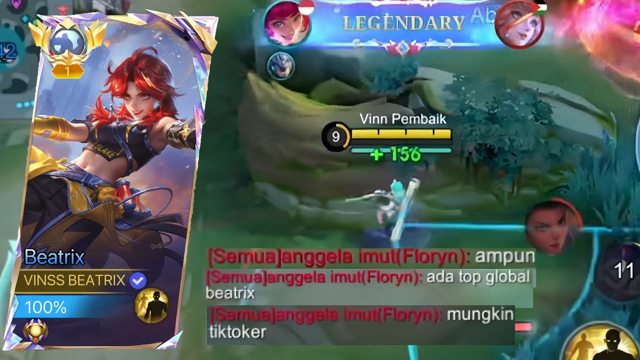 Top Global Beatrix Main DiEpic?? Ini Yang Terjadi + Reaksi Musuhnya!