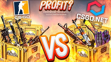 ABRI 40 CAIXAS HORIZON NO CSGO - VALVE vs CSGO.Net - CSGO OPEN CASE