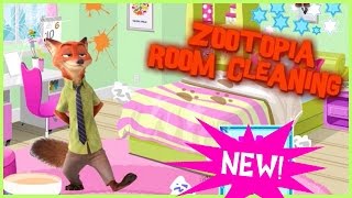 Zootopia Room Cleaning Video Episode W Fun Nick Wild Games Online