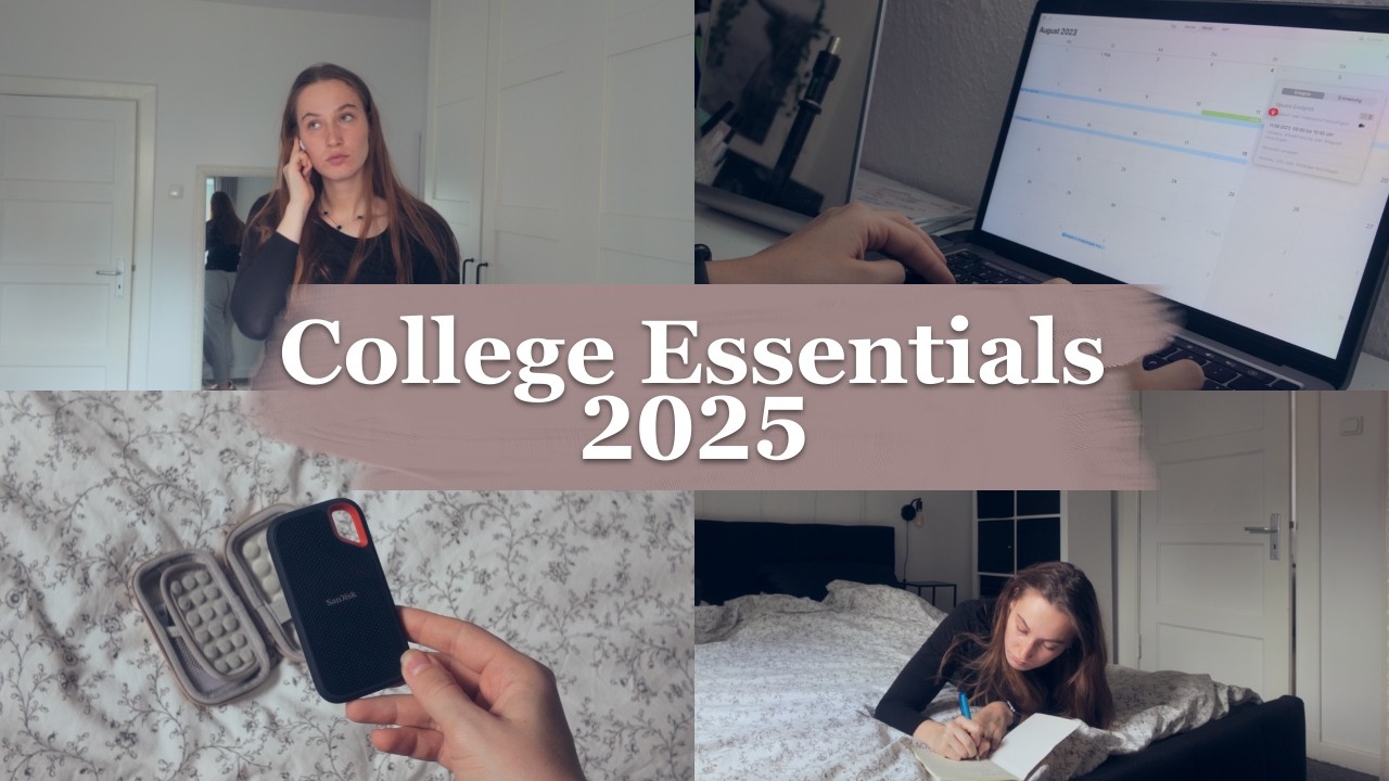 College Essentials 2025 | What I Couldn’t Live Without as a Graduate