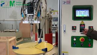 PLAB-1   A B Two Compounds Filter End Cap Gluing Machine