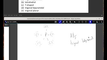 What is the molecular shape of PCl5 as predicted by the VSEPR theory?