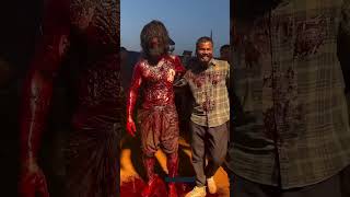 Chaava movie Last sceneshooting #vickykaushal#chaava#behindthescene#viral#bts#rashmikamandanna