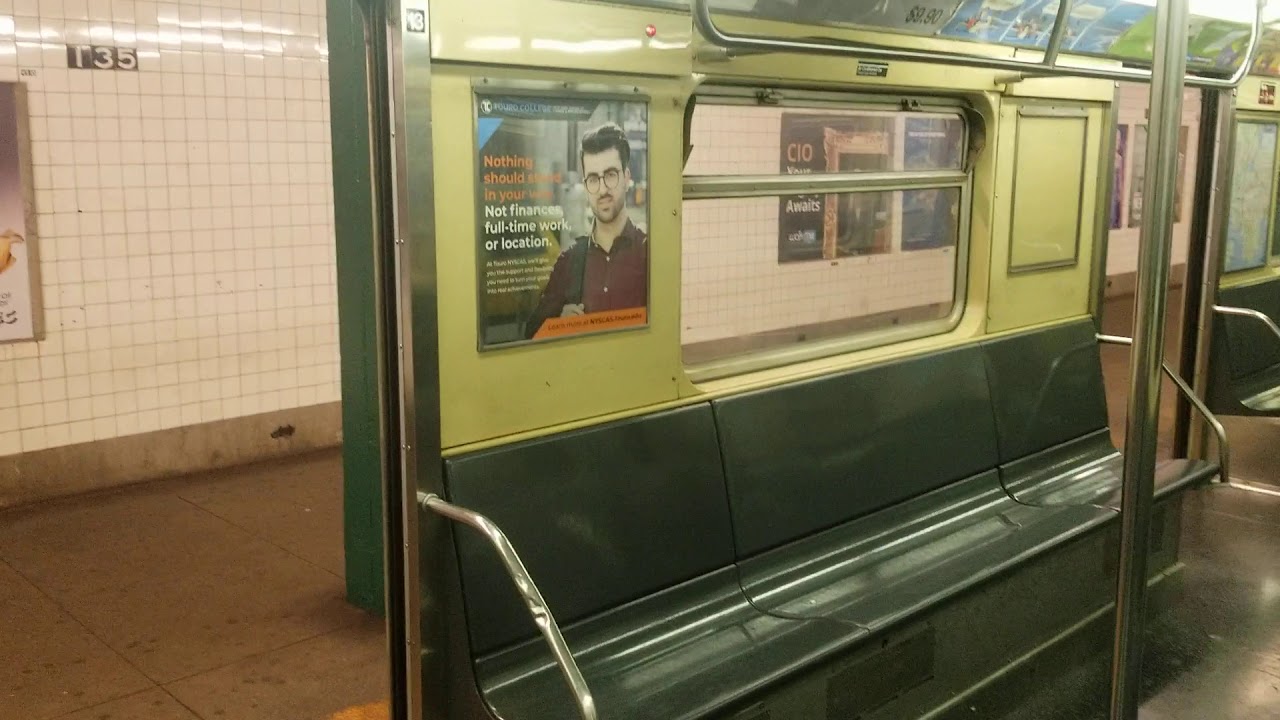 Euclid Avenue Bound R32 C Train Ride: 145th Street To 125th Street ...