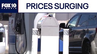 Oil and gas prices continue to jump amid U.S.-Iran conflict | FOX 10 Phoenix
