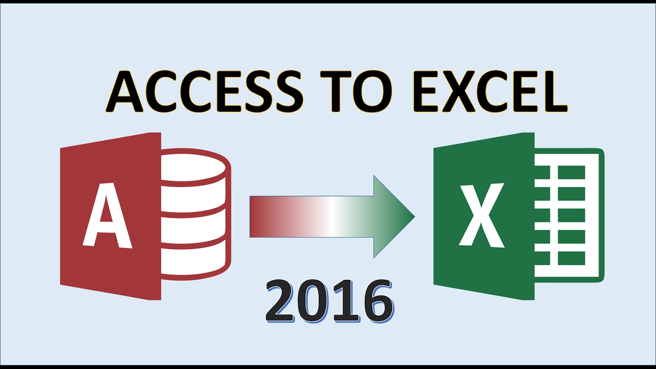 Access export