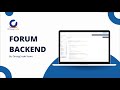 Créez un Backend de Forum avec OrangCode (Node.js + MongoDB) en Moins d'1 Heure ! 🚀