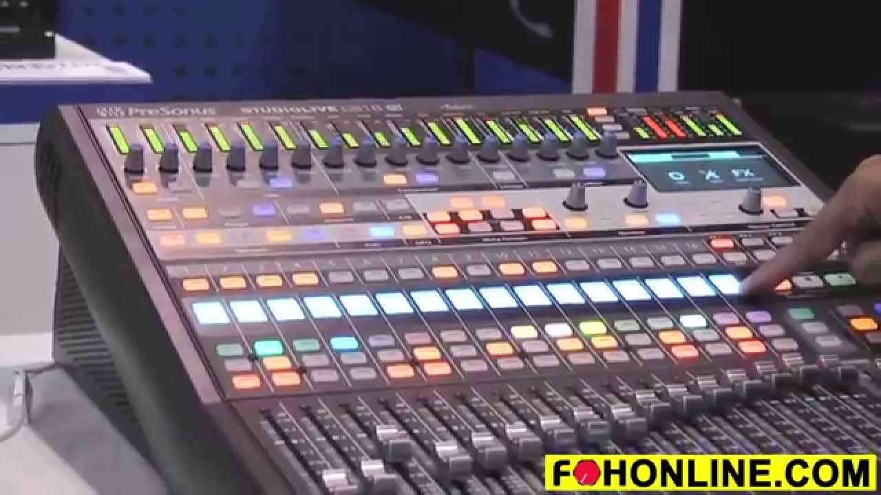PreSonus CS18ai Mix Controller YouTube