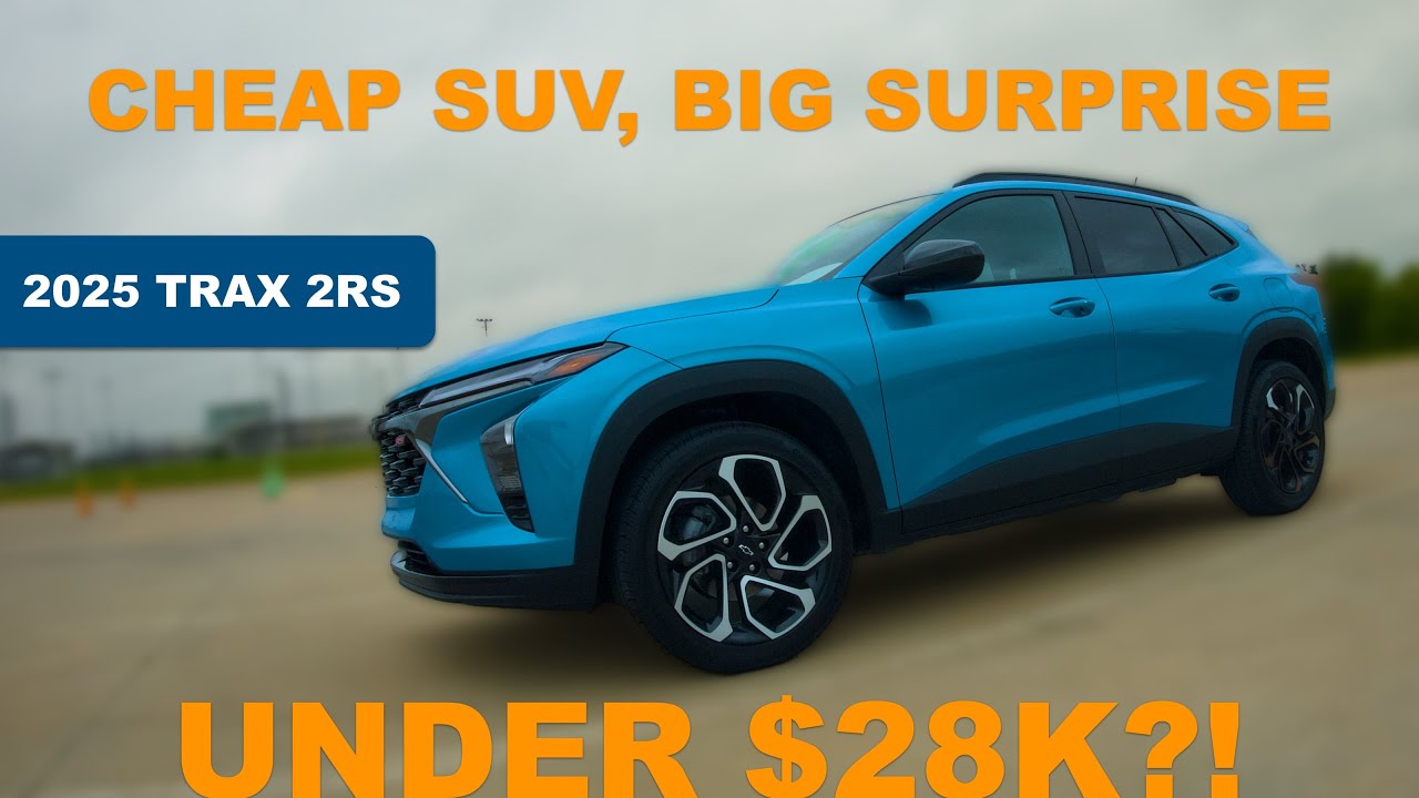 2025 Chevy Trax 2RS Review: A Budget SUV That Doesn’t Feel Like One