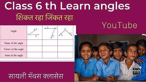 Class 6 Types of Angles Explained in Marathi | MS Board | Full Concept with Examples”)
