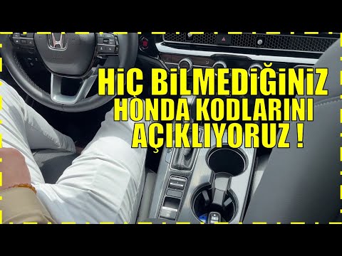 BU GİZLİ ÖZELLİĞİ İLK KEZ GÖRECEKSİNİZ | HONDA CİVİC