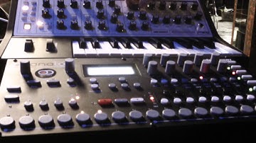 Elektron Analog Four meets Moog Sub Phatty part1