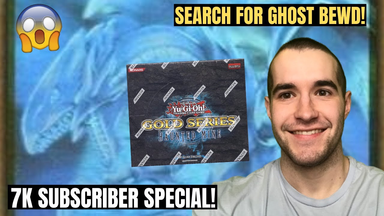 SEARCH FOR THE GHOST RARE BLUE-EYES! Gold Series Haunted Mine Yugioh Cards  Opening! 7K Sub SPECIAL!!