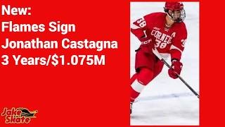 New: Flames Sign Jonathan Castagna 3 Years $.1.075M AAV