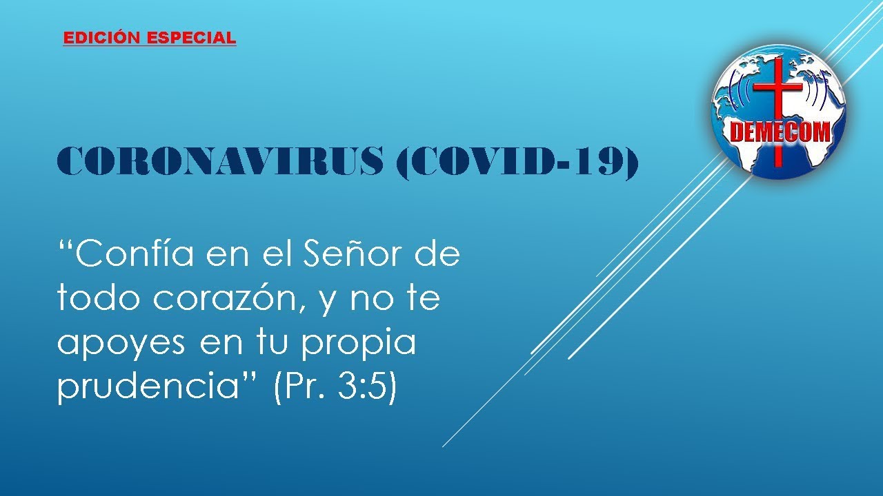 Un Mensaje de Esperanza - UNA PROFUNDA CONFIANZA EN DIOS - Ministerio ...