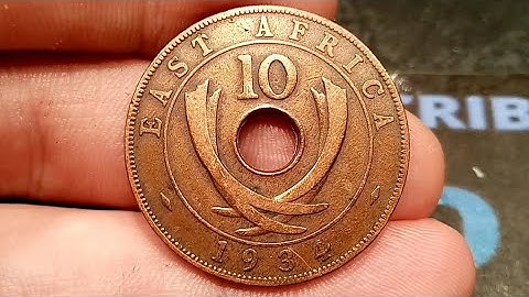 EAST AFRICA 1934 10 Cents Coin VALUE - King George V East Africa 1934 10 cents coin Worth?