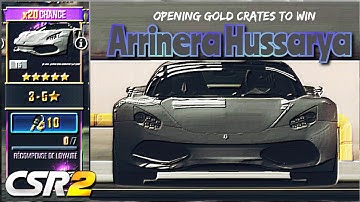 | CSR2 | Open gold crates to win Arrinera Hussarya - ×20 drop rate (MOST SPECIAL SPEC🤯)