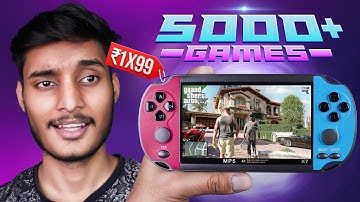I Bought the Best Gaming Console ( X7 MP5 )Under ₹1500 ⚡️ | X7 Game Console Unboxing and Review ✅