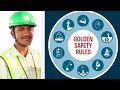 Gambar cover 10 Safety Golden Rules | Golden safety rules | HSE Vlogs | Safetyproffesional | HSE |