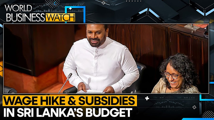 Sri Lanka’s 2025 Budget Focuses on Recovery | World Business Watch | WION News