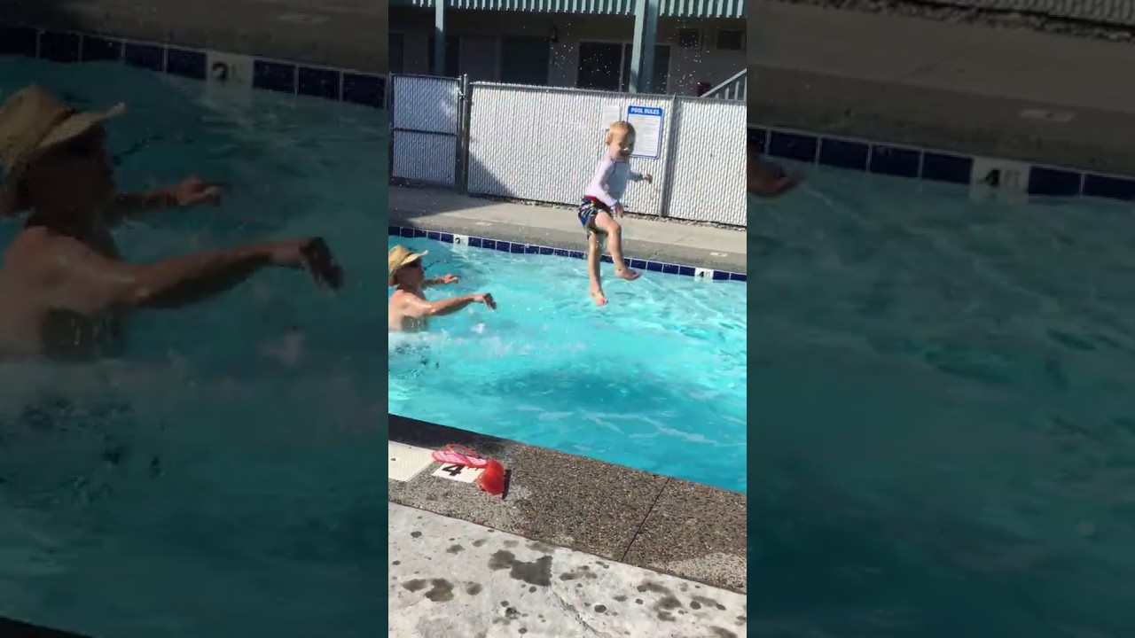 070718 Getting Thrown in Pool YouTube
