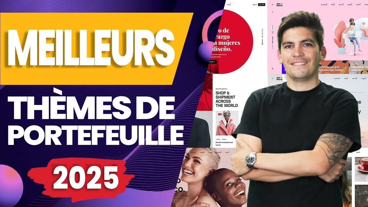 💼Top 5 des meilleurs thèmes et plugins WordPress pour portfolio en 2025 ...