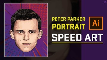 Tom Holland Portrait | SPEED ART
