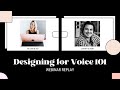 Designing For Voice 101 Webinar Replay | How to Design and Build an Alexa Skill