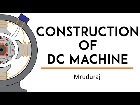 Detail construction of DC machine and its parts in hindi | DC Generator | DC Motor |