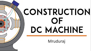 Detail construction of DC machine and its parts in hindi | DC Generator | DC Motor | Mruduraj